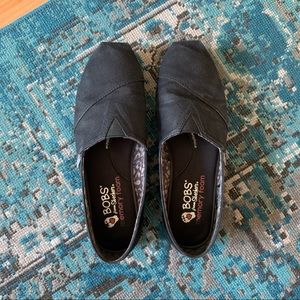 Black Bobs flats with Memory Foam